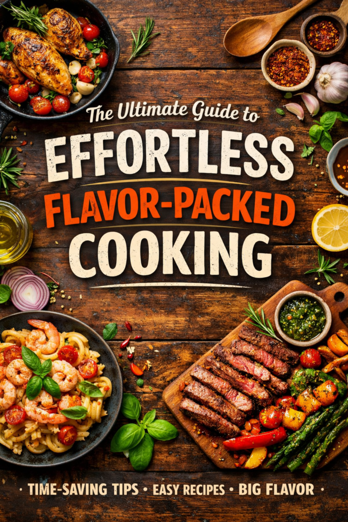 The Ultimate Guide to Effortless, Flavor-Packed Cooking
